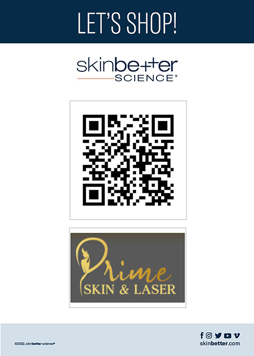 Scan the QR code to purchase your Skin Care Products at Prime Skin & Laser in Canton MI