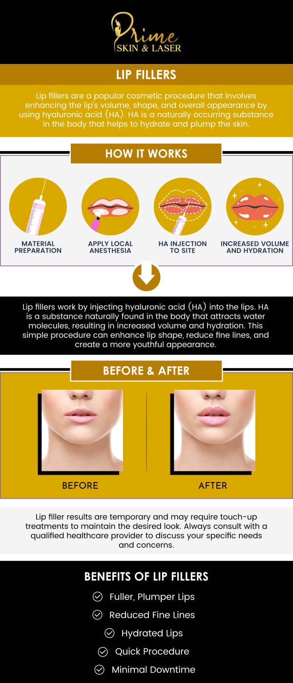 If you're looking for a professional and safe place for lip fillers in Canton, MI, Prime Skin and Laser Med Spa offers services to enhance your natural beauty. Our experienced team uses high-quality dermal fillers to add volume, smooth wrinkles, and create fuller, youthful lips. Whether you're seeking subtle enhancement or a more dramatic change, we provide personalized treatments tailored to your specific needs. Contact us today for more information or schedule an appointment online. We are conveniently located at 5748 North Canton Center Road, Canton, MI 48187.
